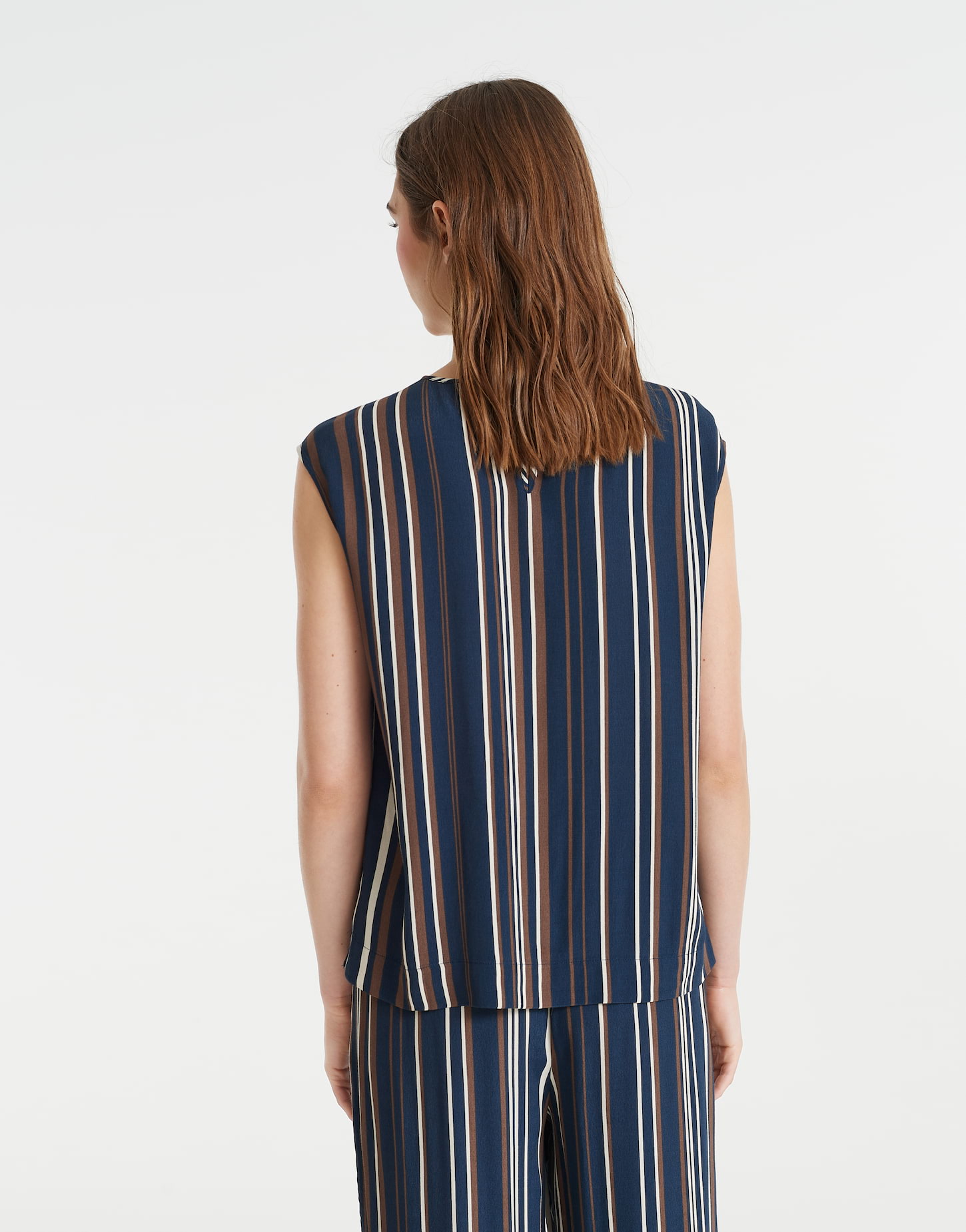 OPUS Blusentop Fomoni, blue shadow