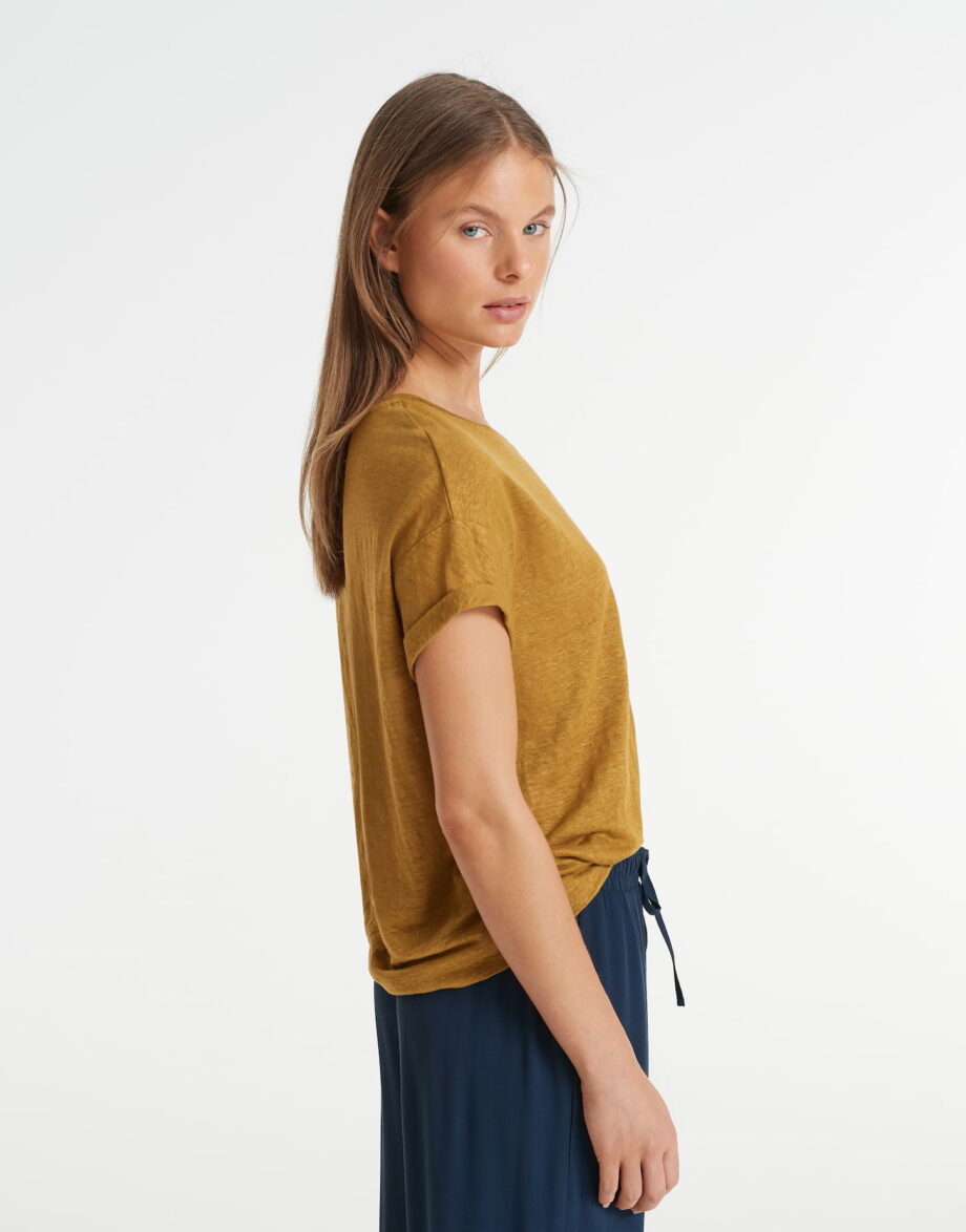 OPUS Shirt Salba, golden spice