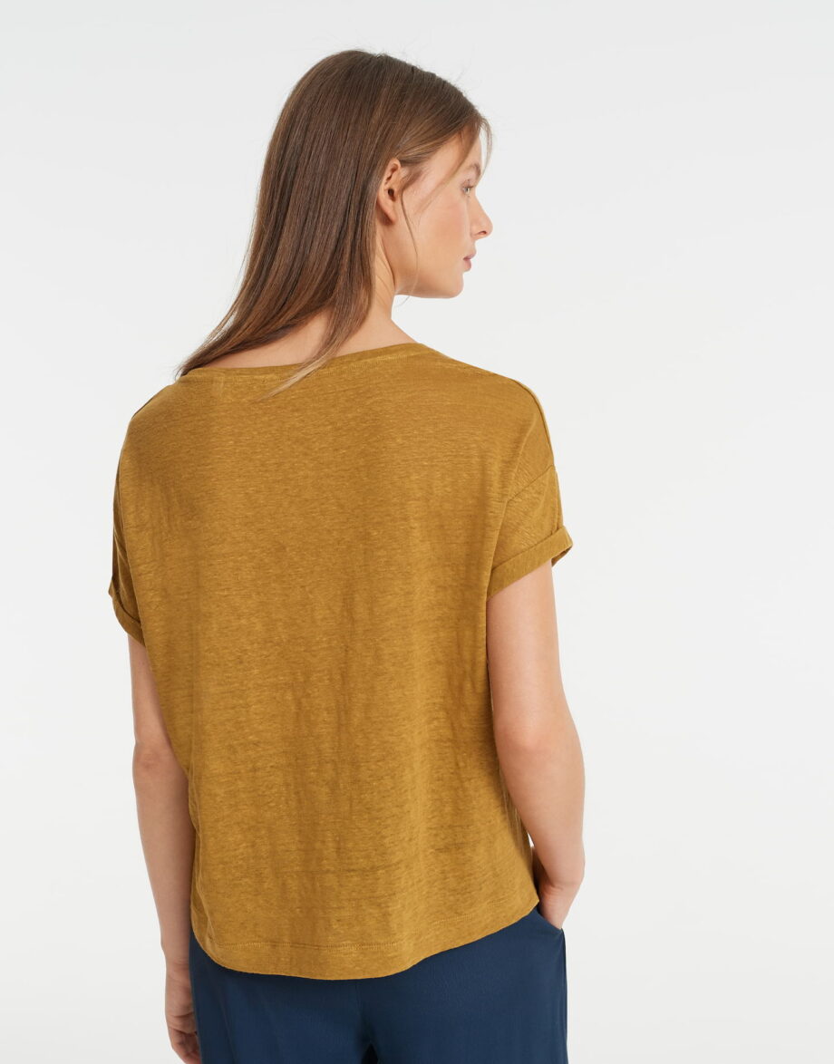 OPUS Shirt Salba, golden spice