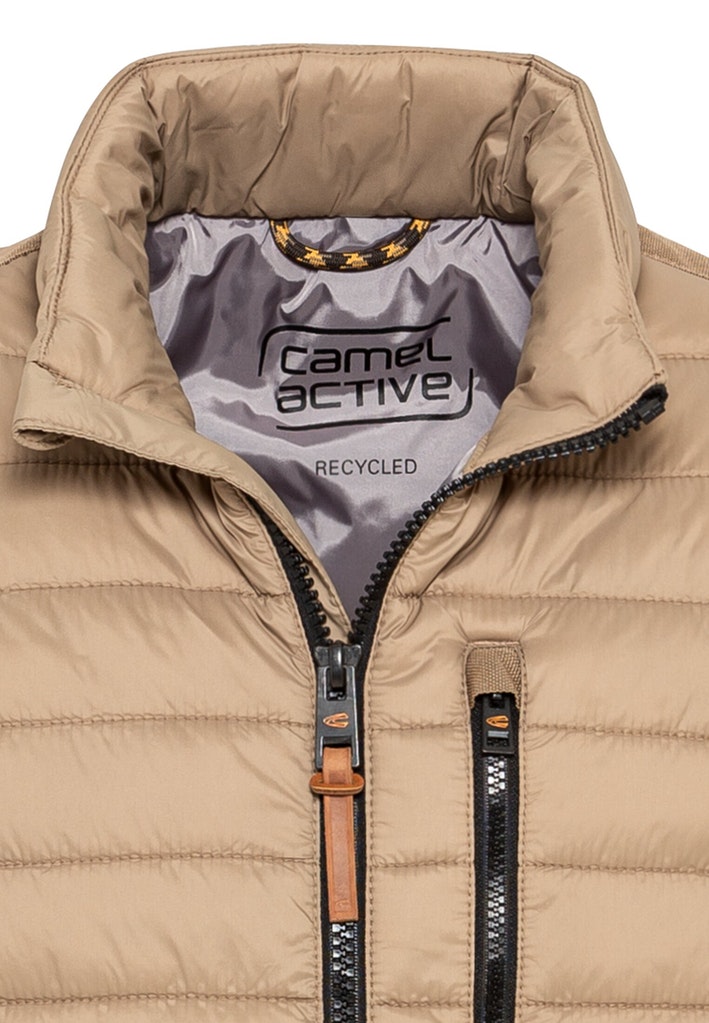 Camel Active Damen Steppweste - Recyceltes Polyamid Wasserabweisend