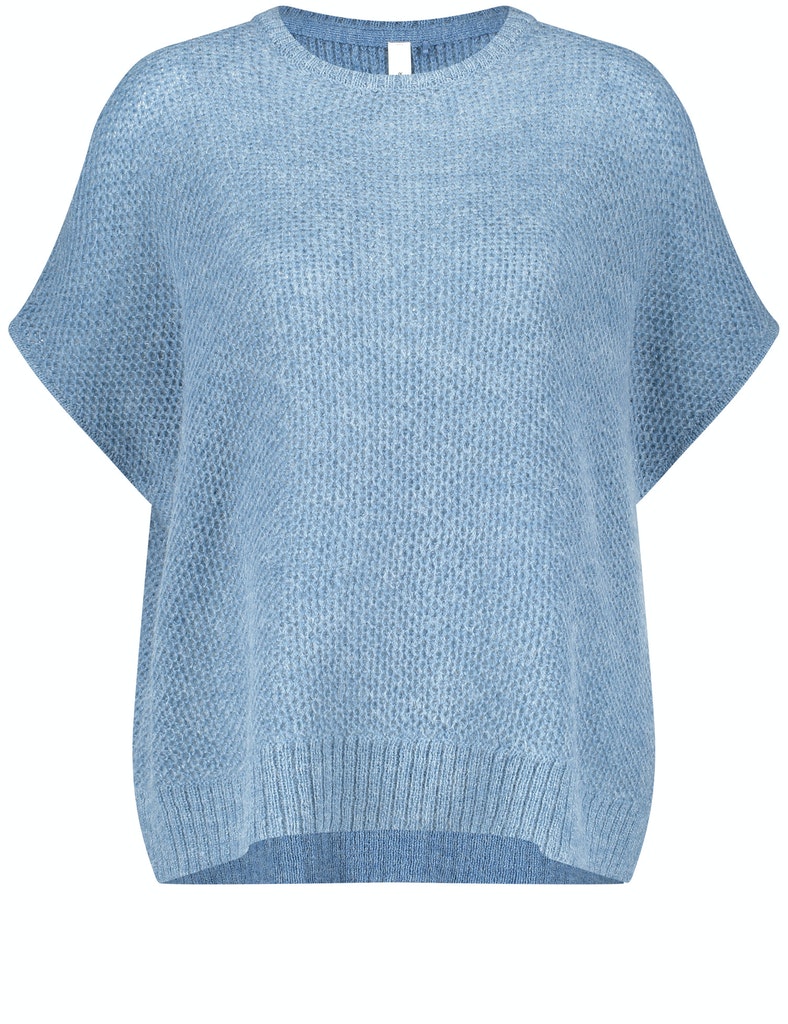 GERRY WEBER
Pullunder mit Strukturstrick, arctic
