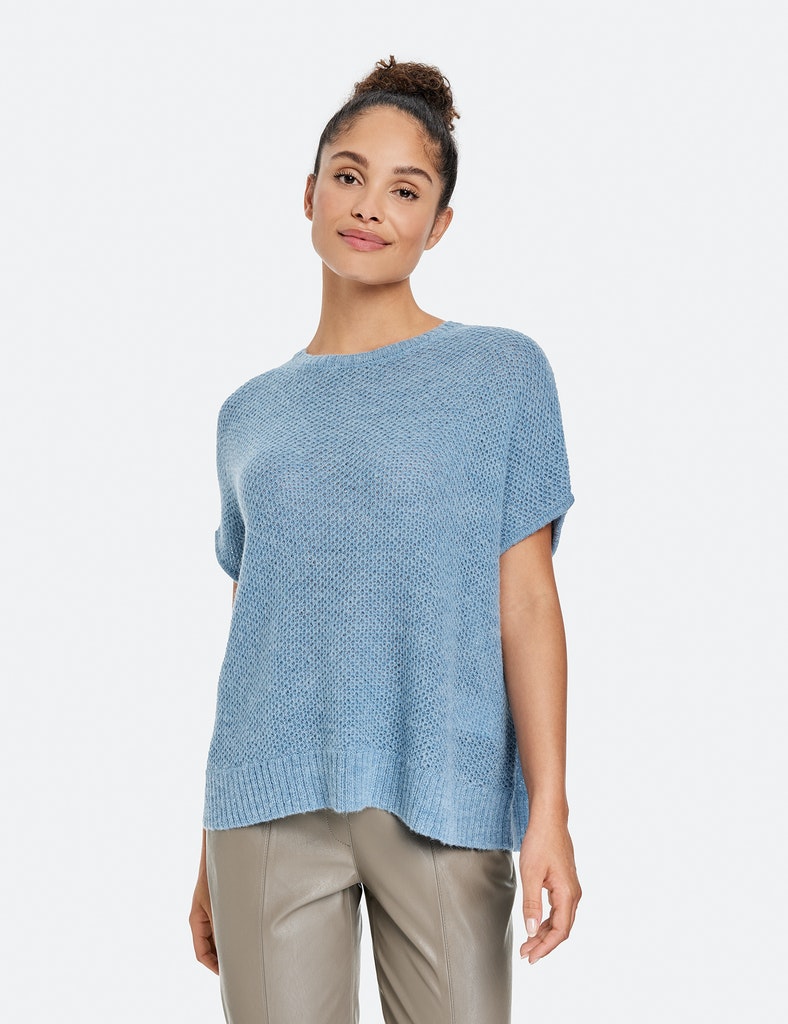 GERRY WEBER
Pullunder mit Strukturstrick, arctic