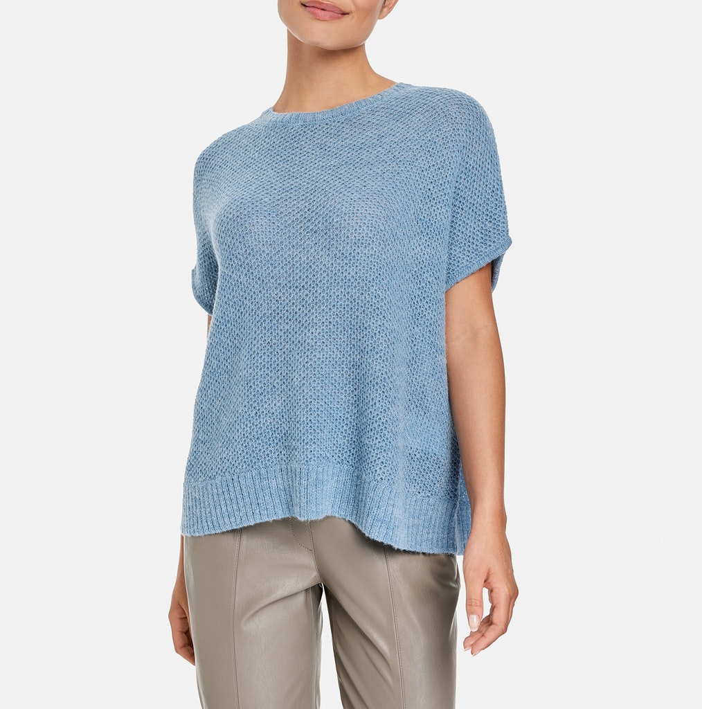 GERRY WEBER
Pullunder mit Strukturstrick, arctic