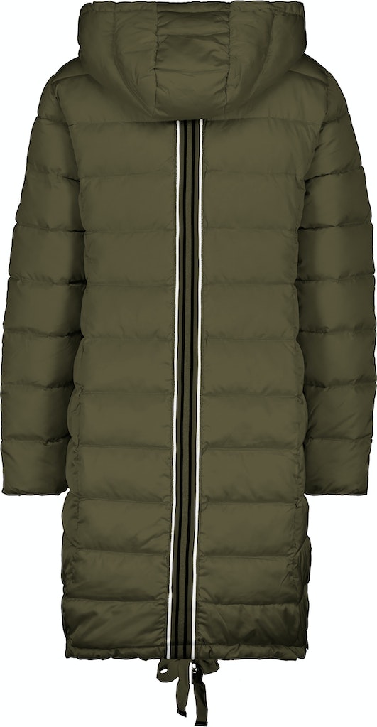 MONARI Steppmantel Mit Kapuze - Moderner Wintermantel Mit Lurexstreifen