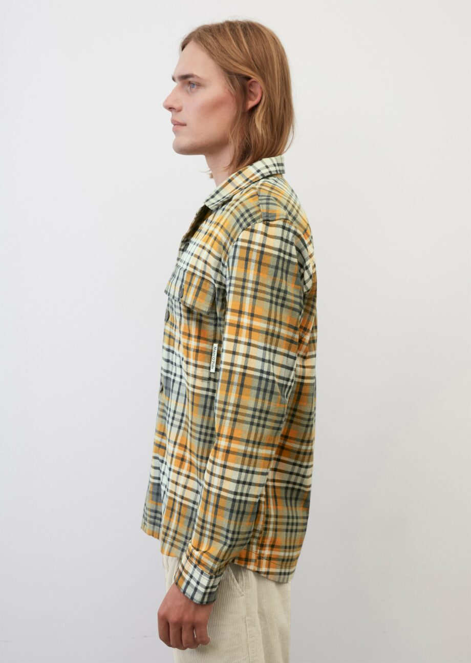 MARC O’POLO
     
    Overshirt mit Bowling-Kragen, multi/ tandoori