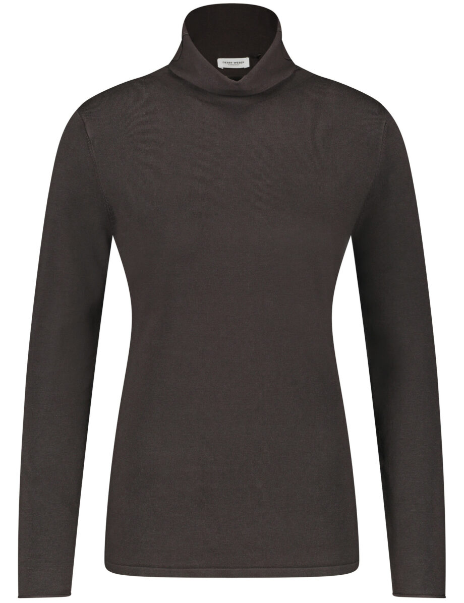 GERRY WEBER Rollkragenpullover aus Jersey