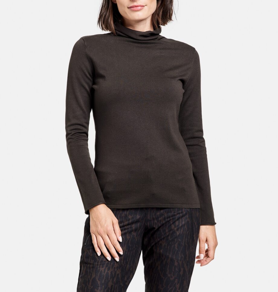 GERRY WEBER Rollkragenpullover aus Jersey