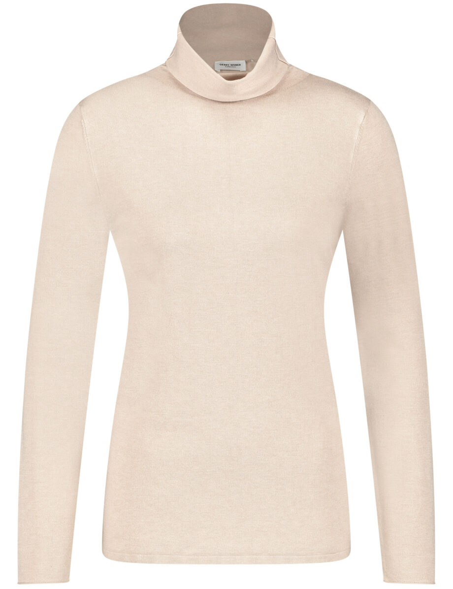 GERRY WEBER Rollkragenpullover aus Jersey