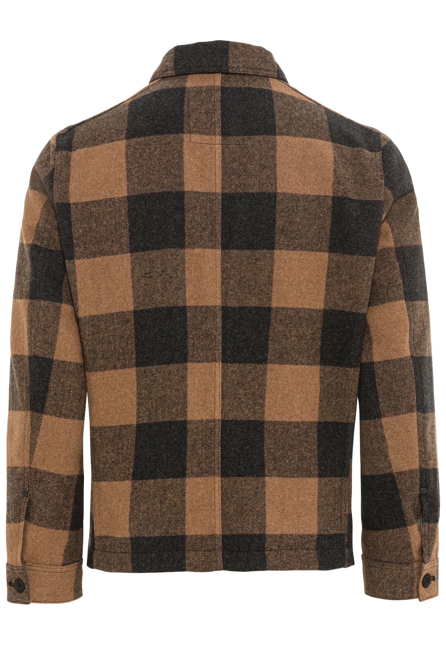 Camel active Indoorjacke aus einer Wollmischung, rust