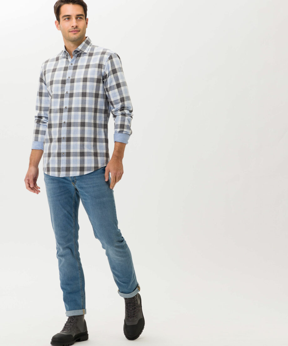BRAX Karohemd in winterlichem Flanell
MODERN FIT Style Harold C