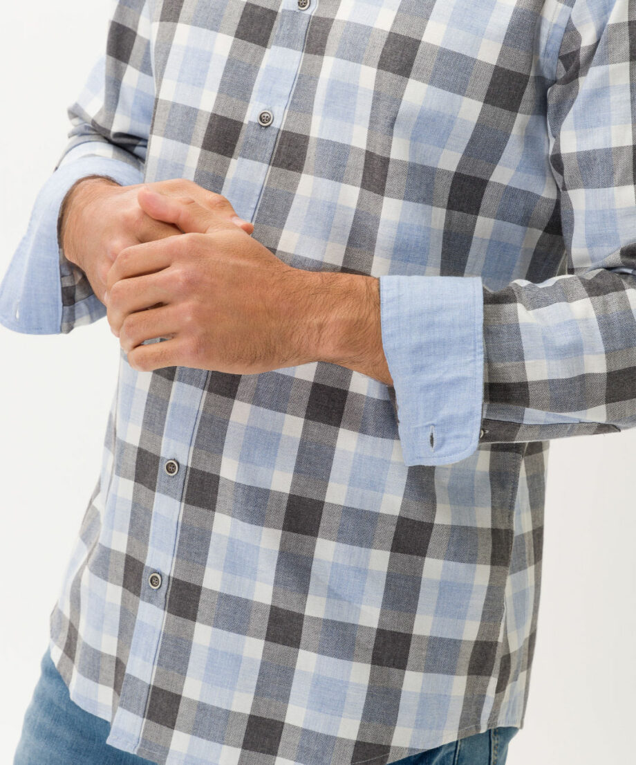 BRAX Karohemd in winterlichem Flanell
MODERN FIT Style Harold C