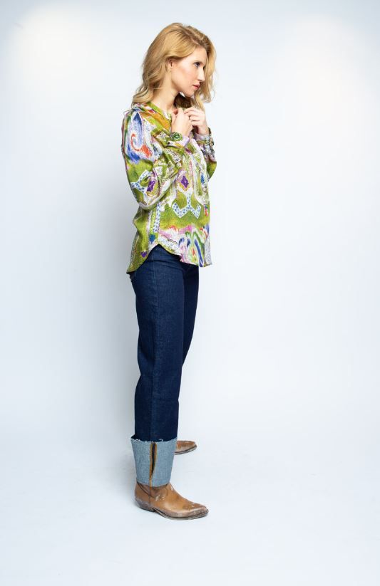 Emily van den Bergh Bedruckte Bluse