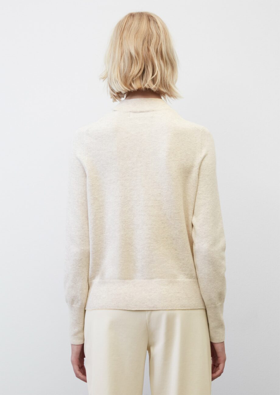 MARC O’POLO Softer Strickpullover aus Cotton Wool Stretch
