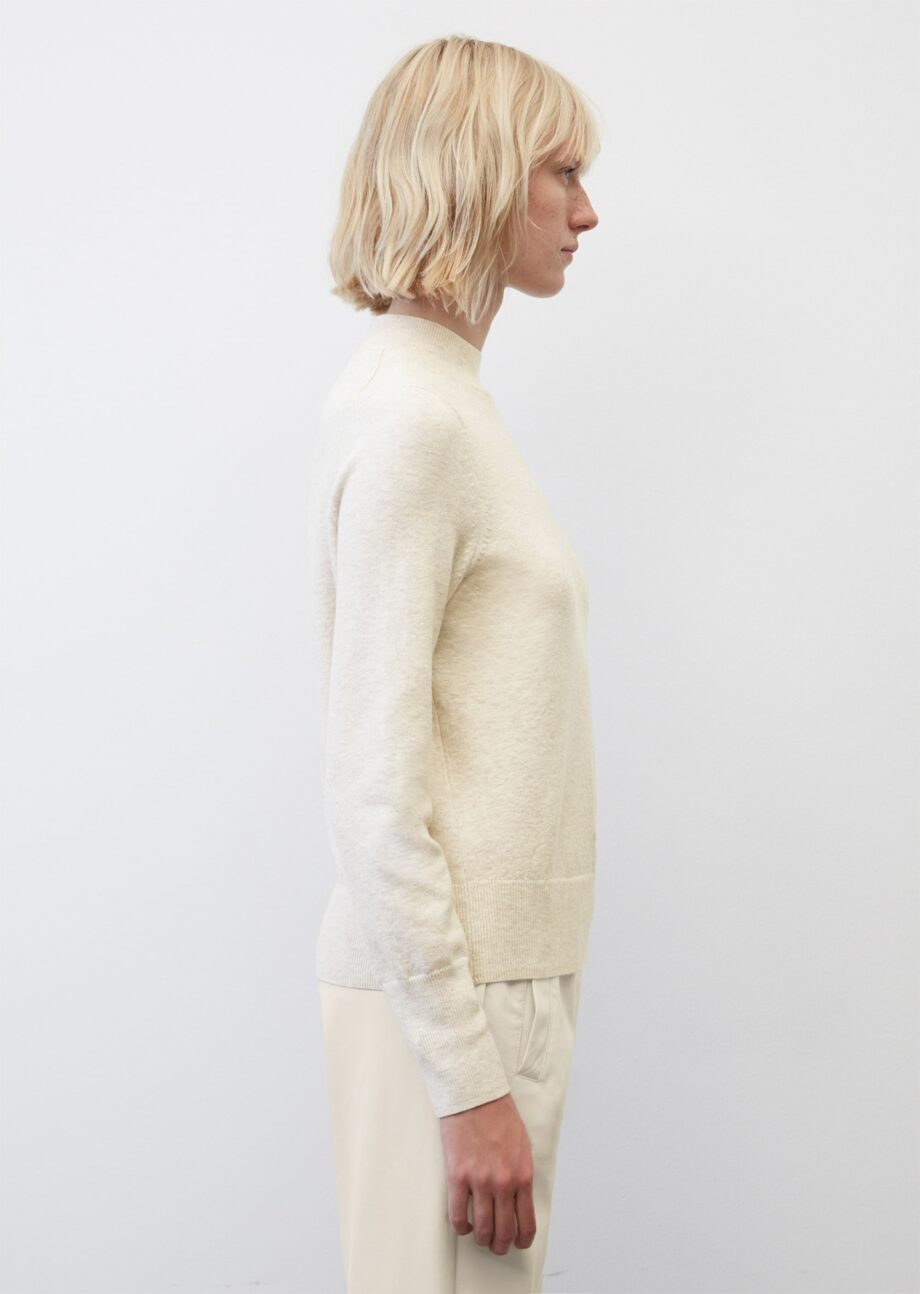 MARC O’POLO Softer Strickpullover aus Cotton Wool Stretch