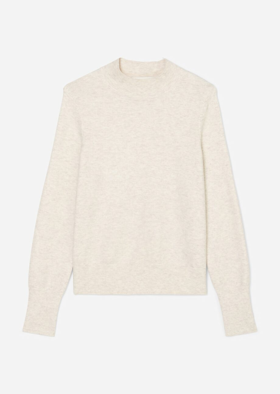MARC O’POLO Softer Strickpullover aus Cotton Wool Stretch