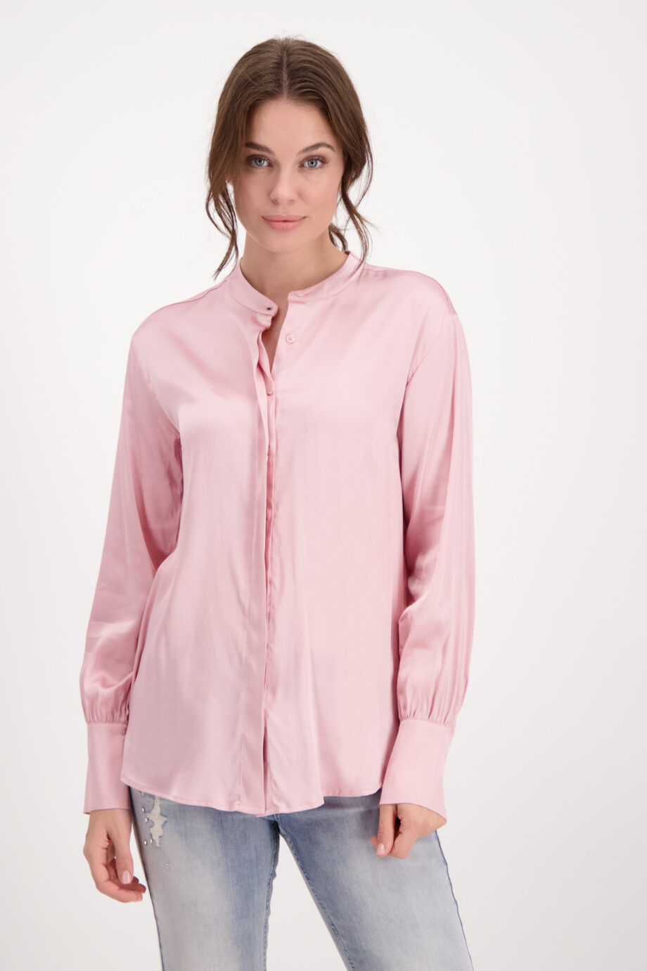 Monari Bluse, misty rose