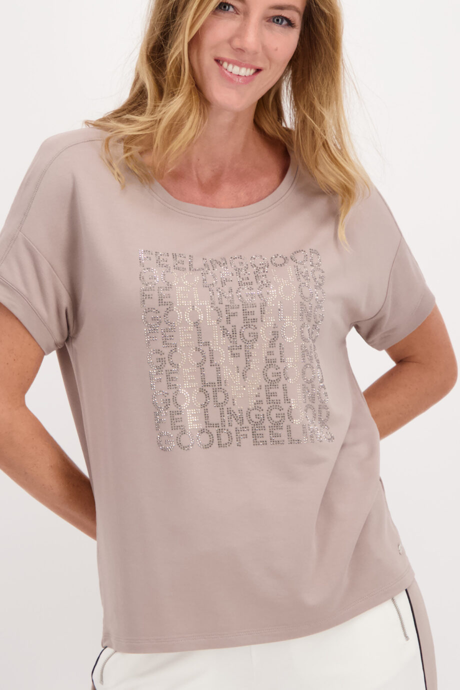 Monari T-Shirt, truffle