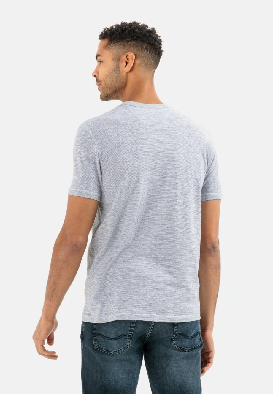 Camel active Henleyshirt aus reiner Baumwolle