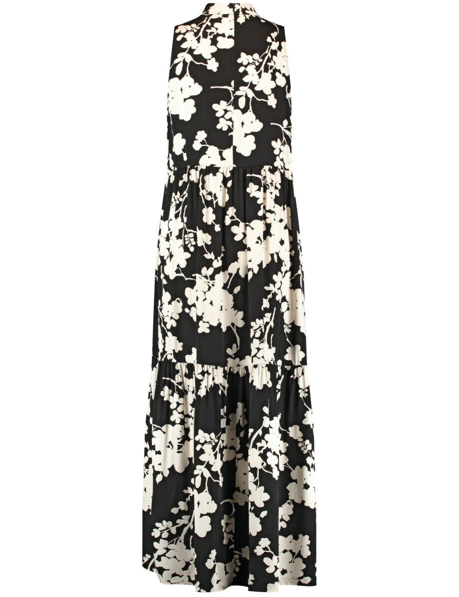 TAIFUN Ärmelloses Stufenkleid mit Floral-Print