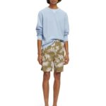 Scotch & Soda „Garment-Dye“-Sweatshirt mit Rundhalsausschnitt