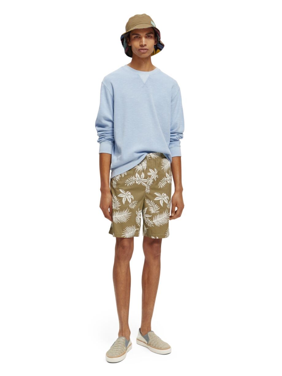 Scotch & Soda „Garment-Dye“-Sweatshirt mit Rundhalsausschnitt