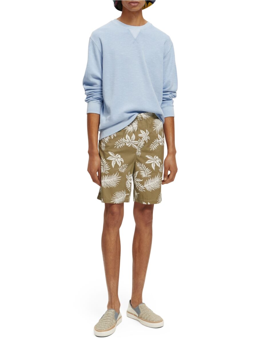 Scotch & Soda „Garment-Dye“-Sweatshirt mit Rundhalsausschnitt
