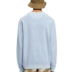 Scotch & Soda „Garment-Dye“-Sweatshirt mit Rundhalsausschnitt