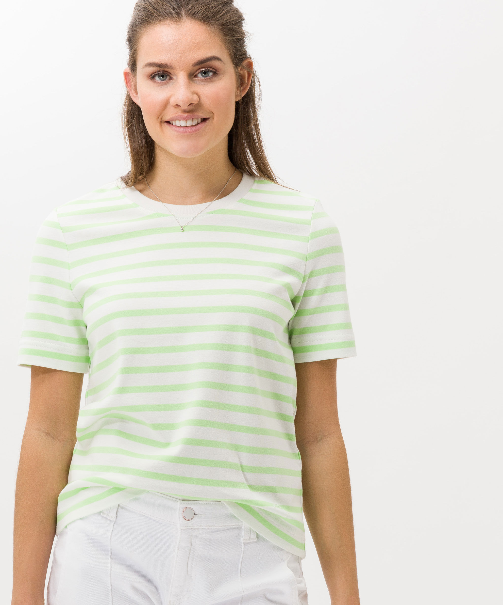 Mode women Shop Shirt - BRAX Cira in Style Hartmann Streifenoptik