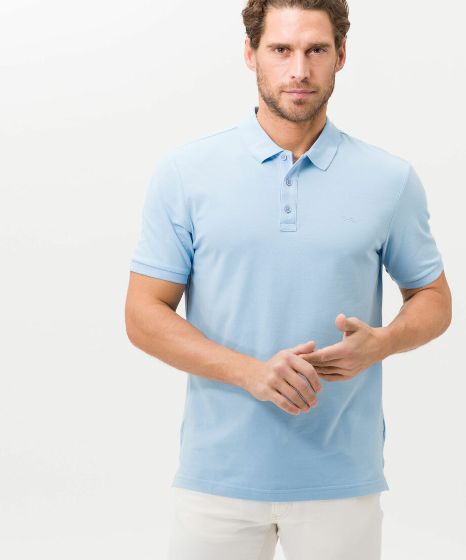 BRAX Hi-FLEX: Poloshirt in sommerlichen Farben Style Pete