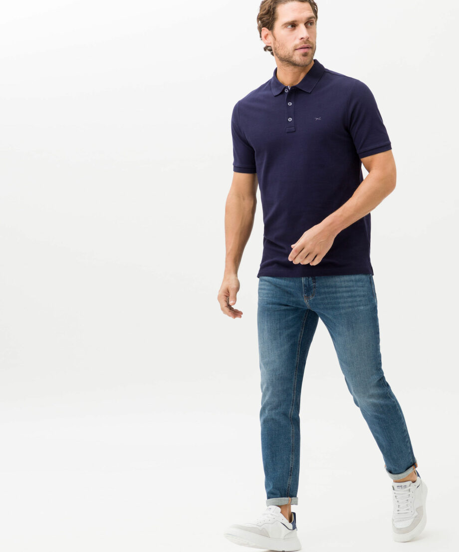 BRAX Hi-FLEX: Poloshirt in sommerlichen Farben Style Pete