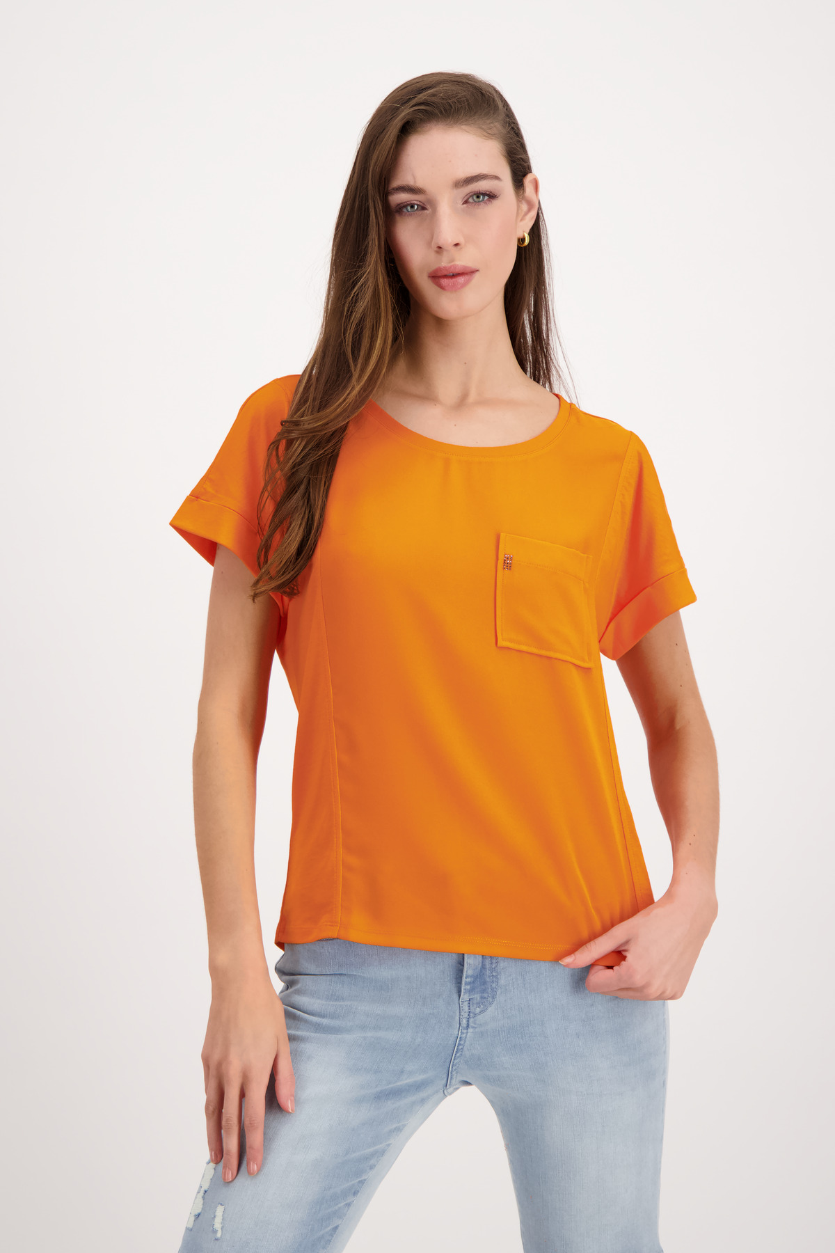 Monari Bluse, clementine