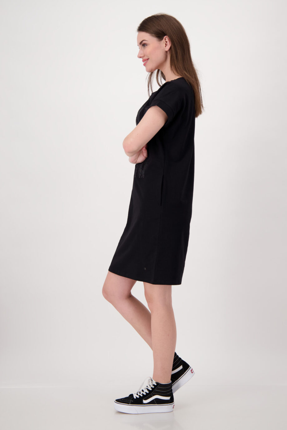 Monari Kleid, schwarz