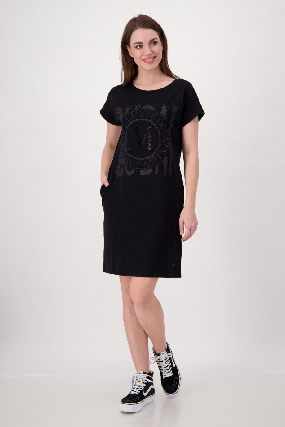 Monari Kleid, schwarz