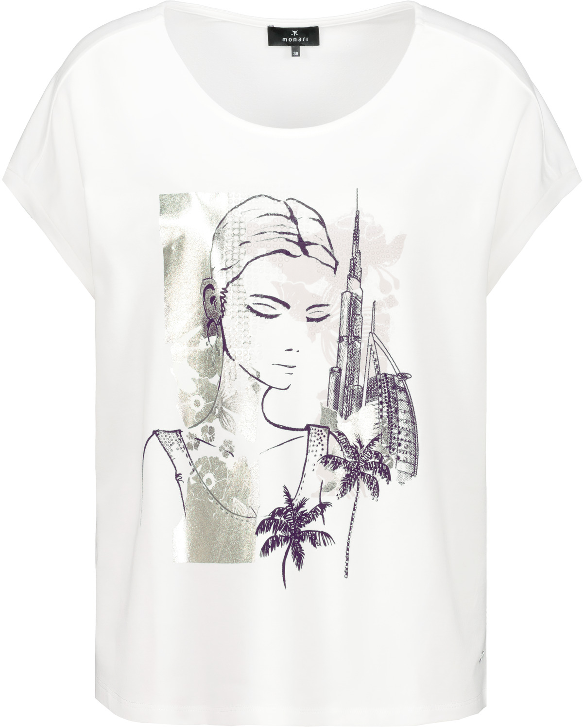 Monari T-Shirt, off-white