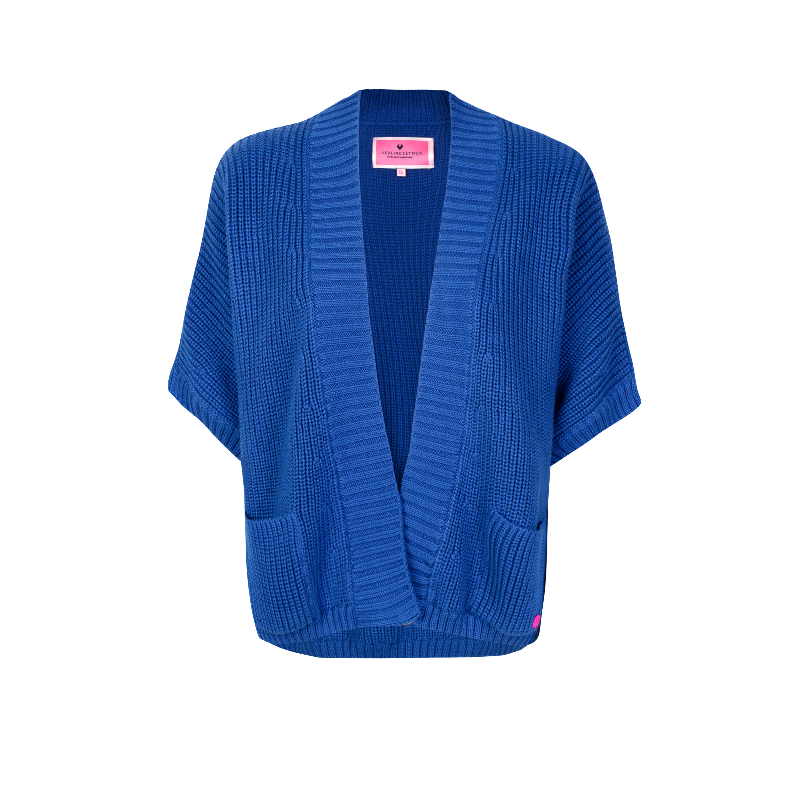 Lieblingsstück Halbarm Strickjacke mit Knopf ArubaL