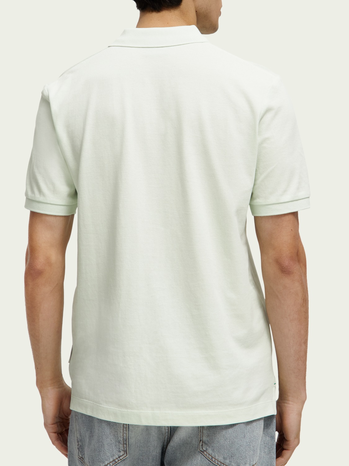 Scotch & Soda Piqué-Poloshirt aus Bio-Baumwolle