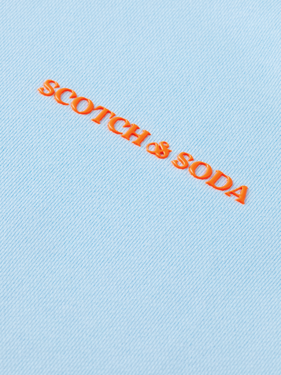 Scotch & Soda Unisex-Sweatshirt aus Bio-Baumwolle mit Rundhalsausschnitt