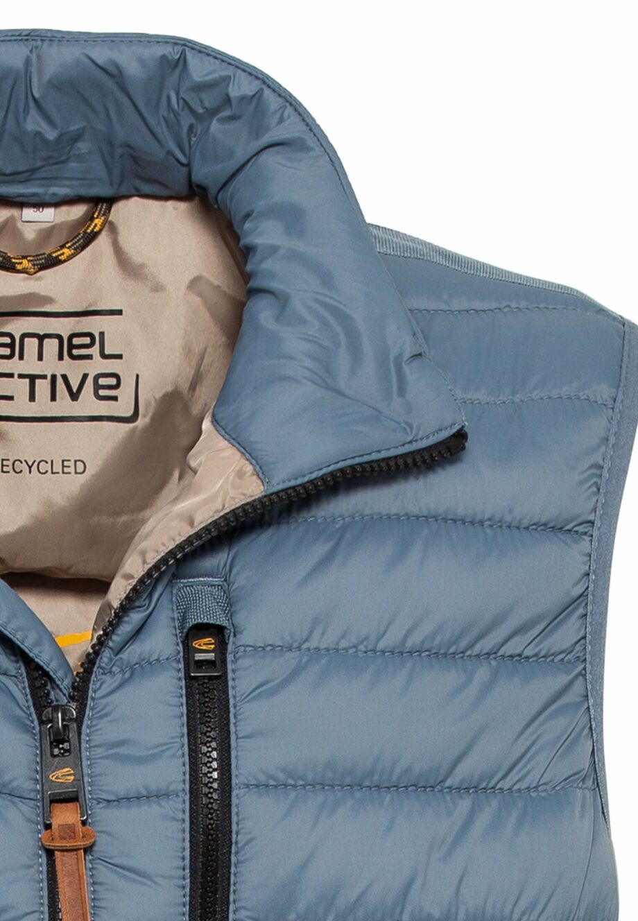 Camel active Steppweste aus recyceltem Polyester