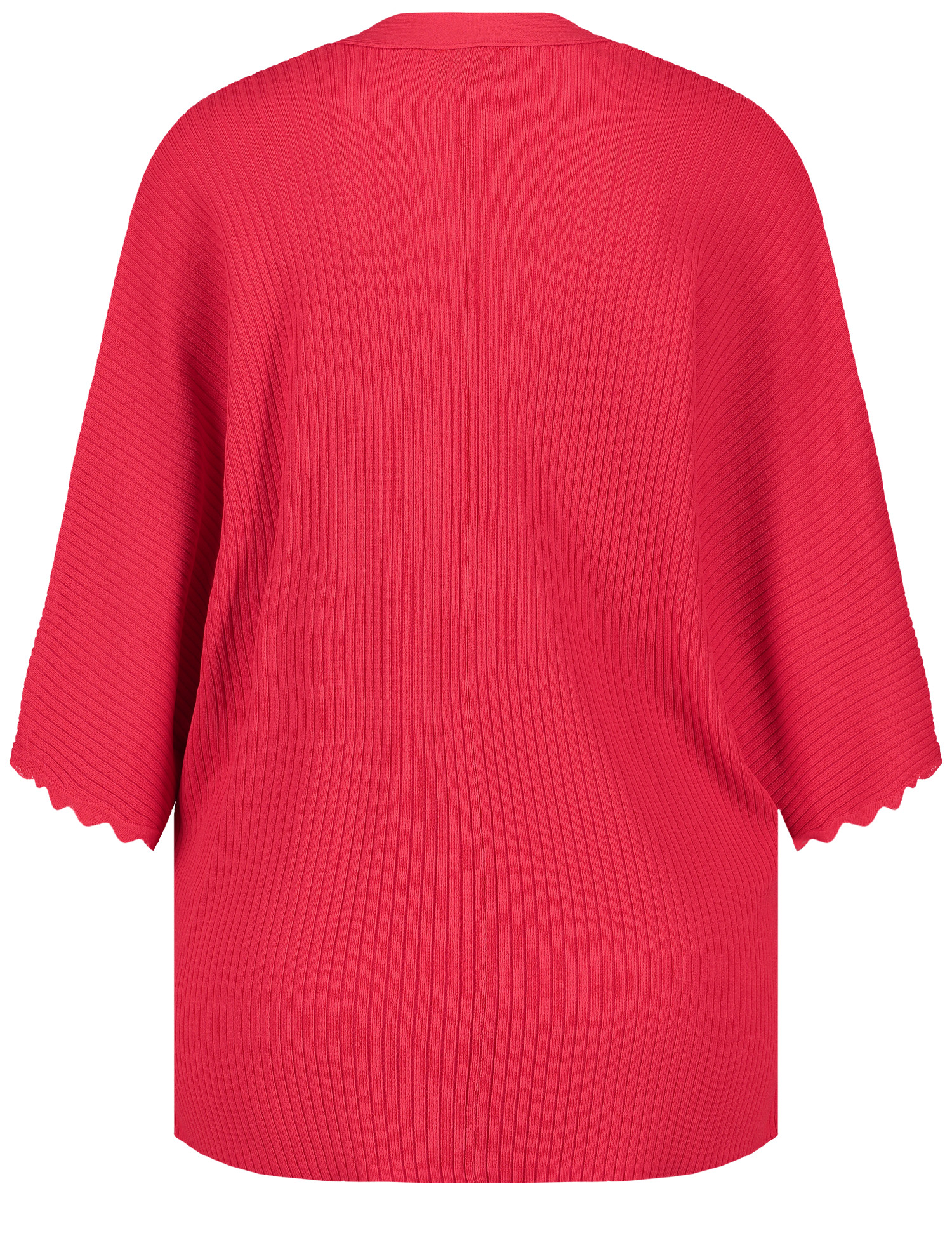 TAIFUN Offene Strickjacke mit halbem Arm