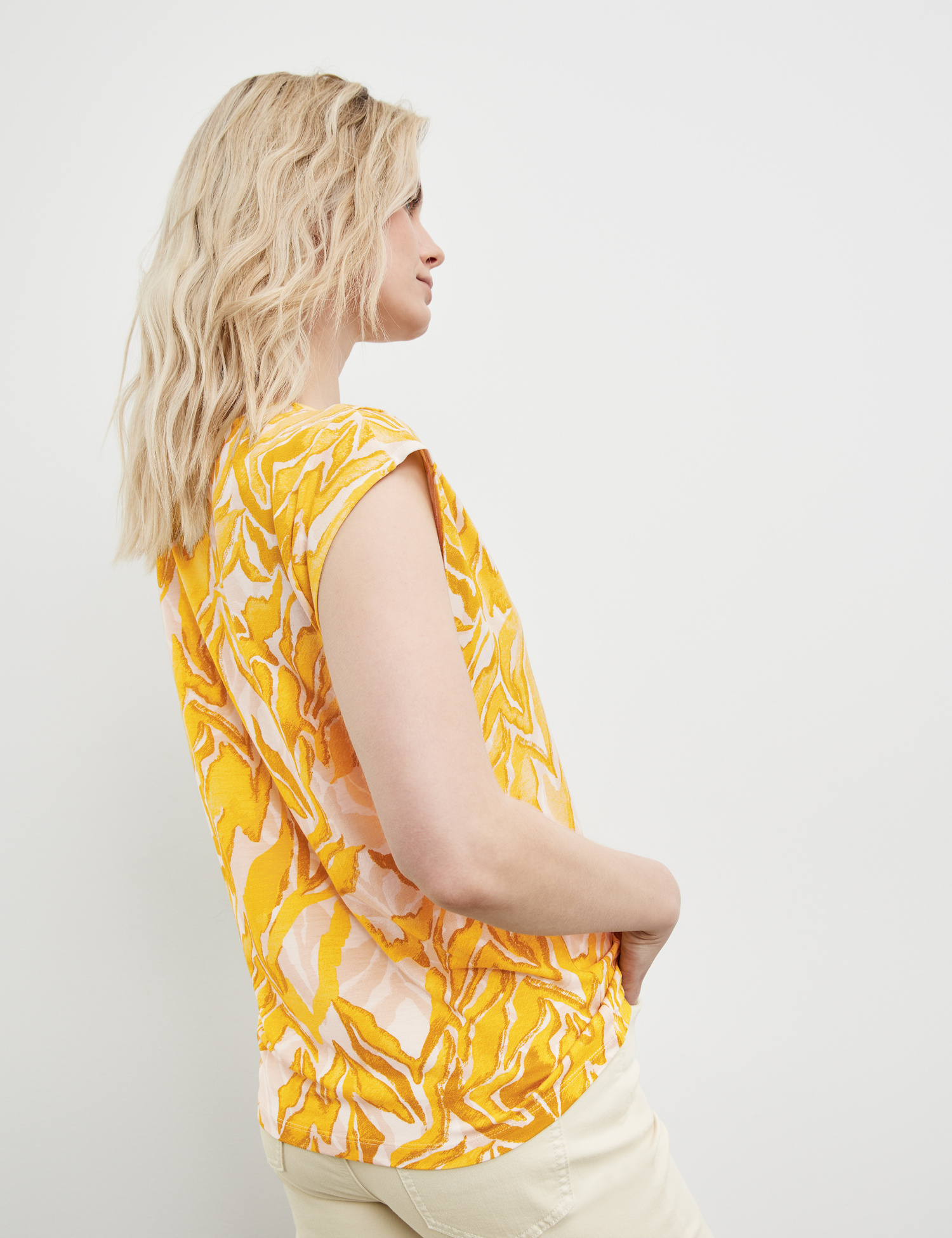 TAIFUN Kurzarmshirt mit Print