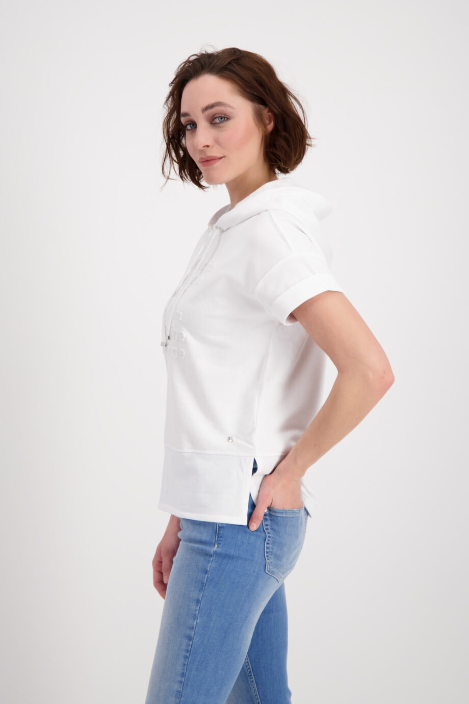 Monari T-Shirt, weiss