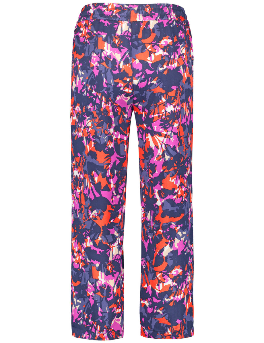 Gerry Weber 7/8 Hose Easy Fit mit floralem Muster