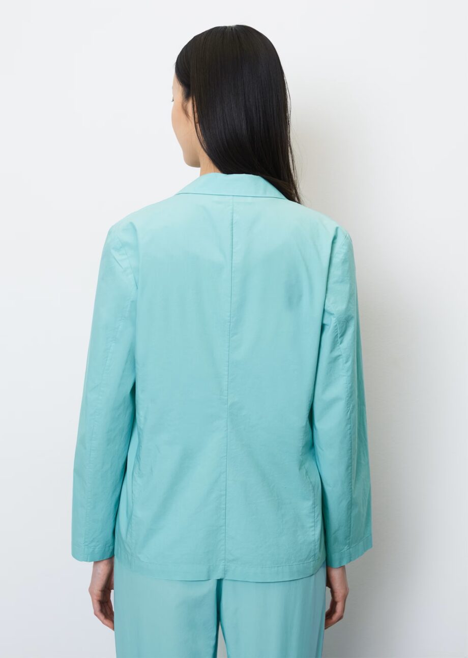 MARC O’POLO  Light Weight-Blazer ohne Futter  aus leichter Baumwolle-Popeline