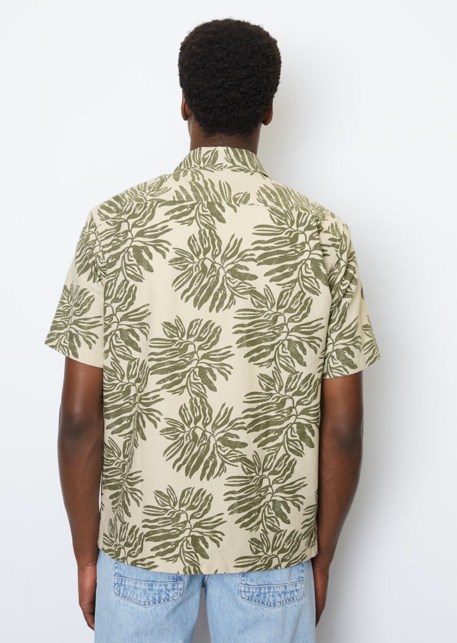 MARC O’POLO  Kurzarm-Hemd regular mit floralem Allover-Print