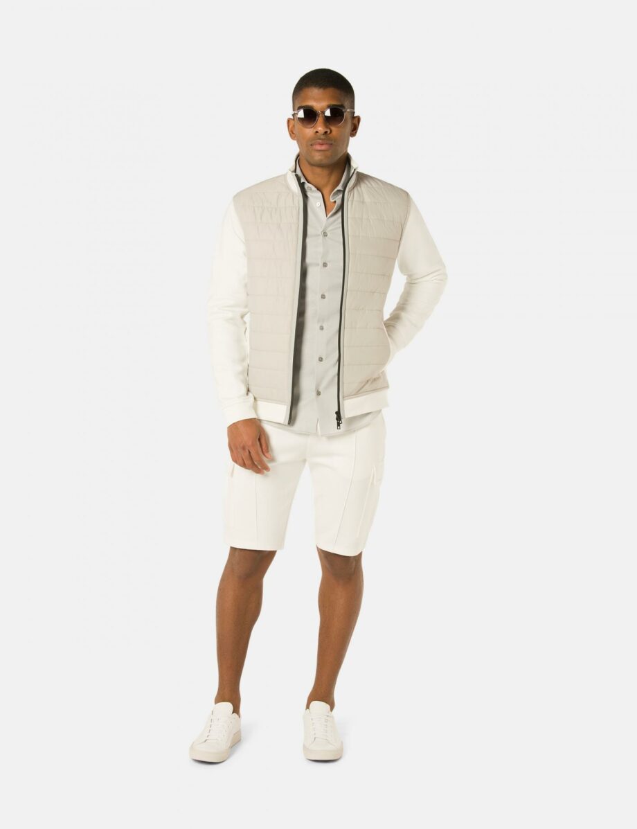 Benvenuto Sweat-Bermuda ARNINO, eggshell