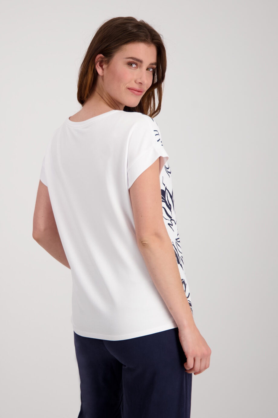 Monari T-Shirt, weiss