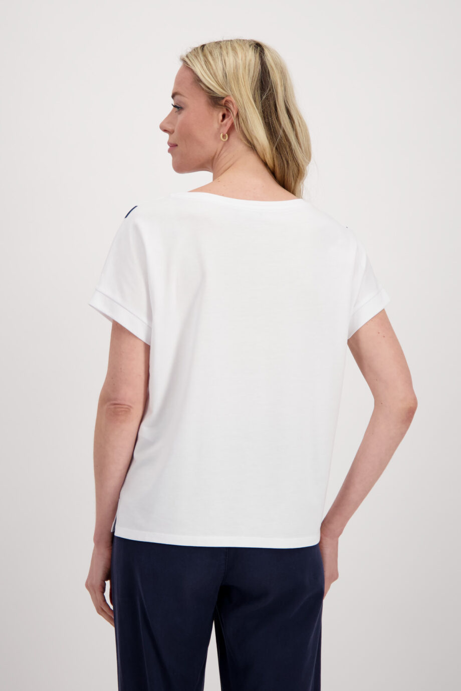 Monari T-Shirt, weiss