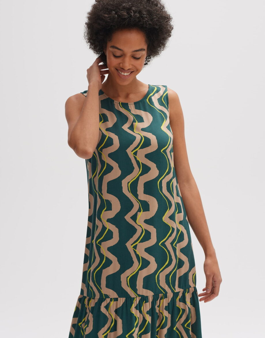 OPUS Printkleid Wicy wave