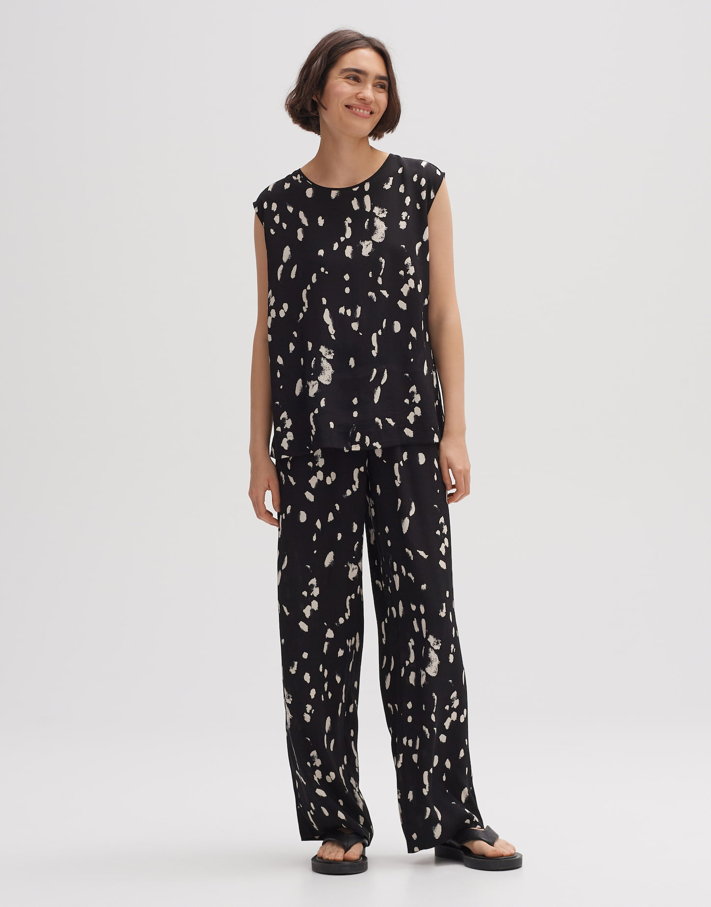 OPUS Stoffhose Manilo groove