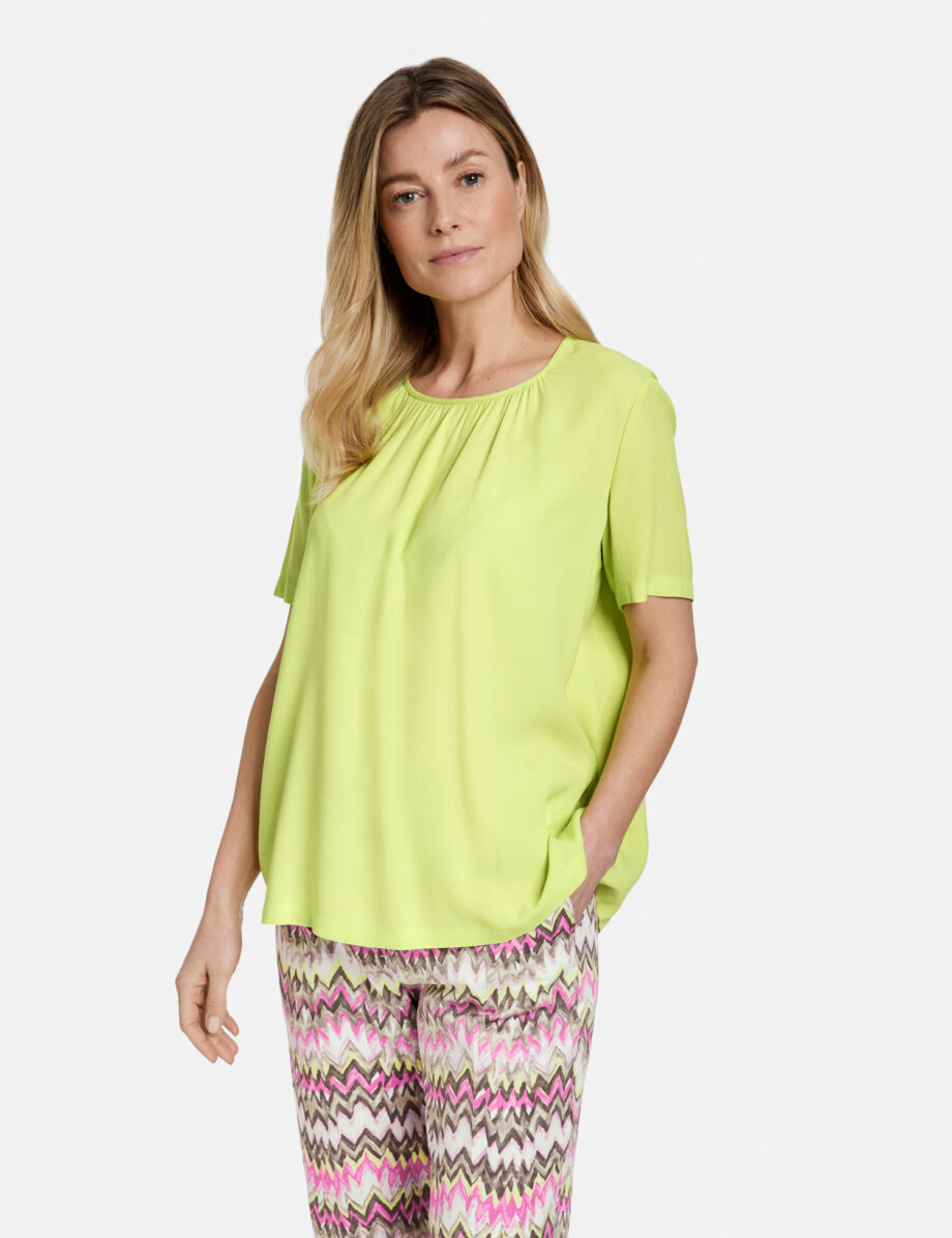 GERRY WEBER Blusenshirt mit Kräuselfalten